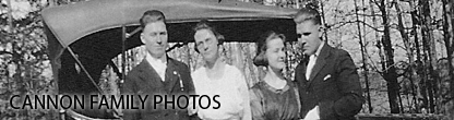 Old Cannon Family Photos